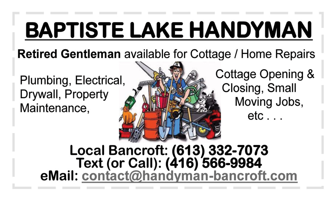 Baptiste Lake Handyman